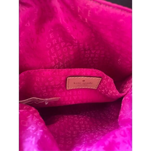 Kate Spade New York Kennedy Park Tess Crossbody Bag Black Nylon Leather - Picture 6 of 12